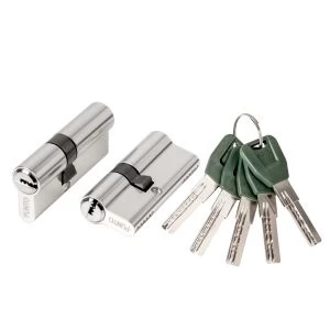 Цилиндровый механизм (A200/90) A2000Key90(35+10+45) SN никель