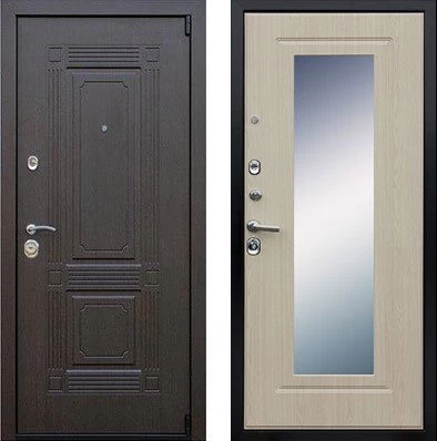 Дверь Викинг с зеркалом
