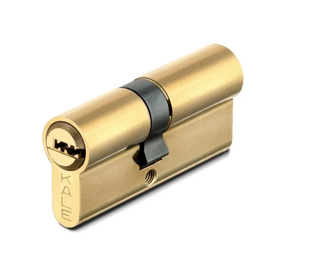 Фото Цилиндровый механизм 164 SN/80 (30+10+40) mm латунь 5 кл.