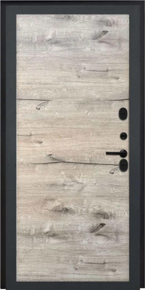Входная дверь ДвериПРО L-3b Без фрезеровки Дуб пацифик горизонт DPRO200454 внутренняя сторона