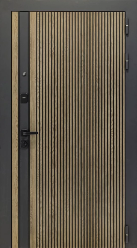 Входная дверь ДвериПРО Rosna СБ-3 листв. бел. (21 беленый дуб) DPRO196772 внешняя сторона