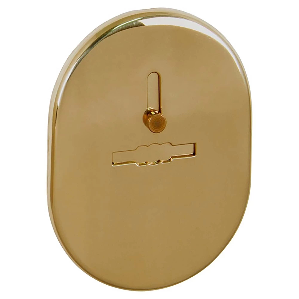 Фото Накладка на сувальдный замок ESC.S-lift.SF/OV.476 (ESC 476) с шторкой GP латунь