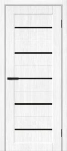 Межкомнатная дверь Мода-22 Black Shine Snow Melinga BR6396