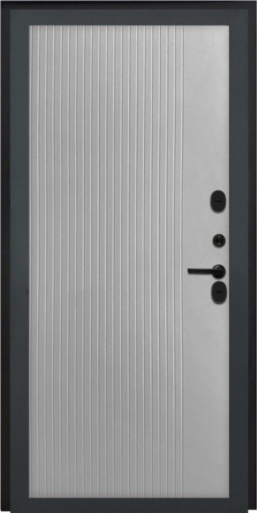 Входная дверь ДвериПРО L-45 ФЛ-790 Velutto Grigio DPRO196820 внутренняя сторона